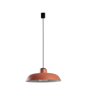 Saga Outdoor Pendant Ceiling Light Orange E27 IP65