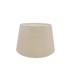 Dual Mount Round Empire, 350, 450 x 280mm Dual Faux Silk Fabric Shade, Nude Beige, Moonlight - 1
