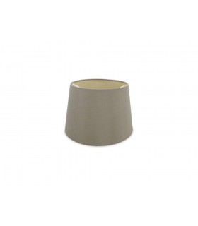 Dual Mount Round Empire, 240, 300 x 170mm Dual Faux Silk Fabric Shade, Taupe, Halo Gold - 1