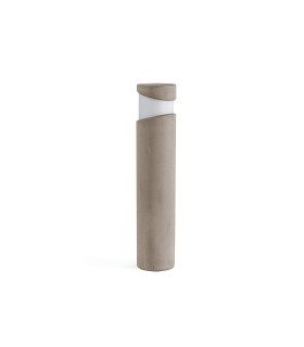 Block Outdoor Bollard Sand E27 IP65