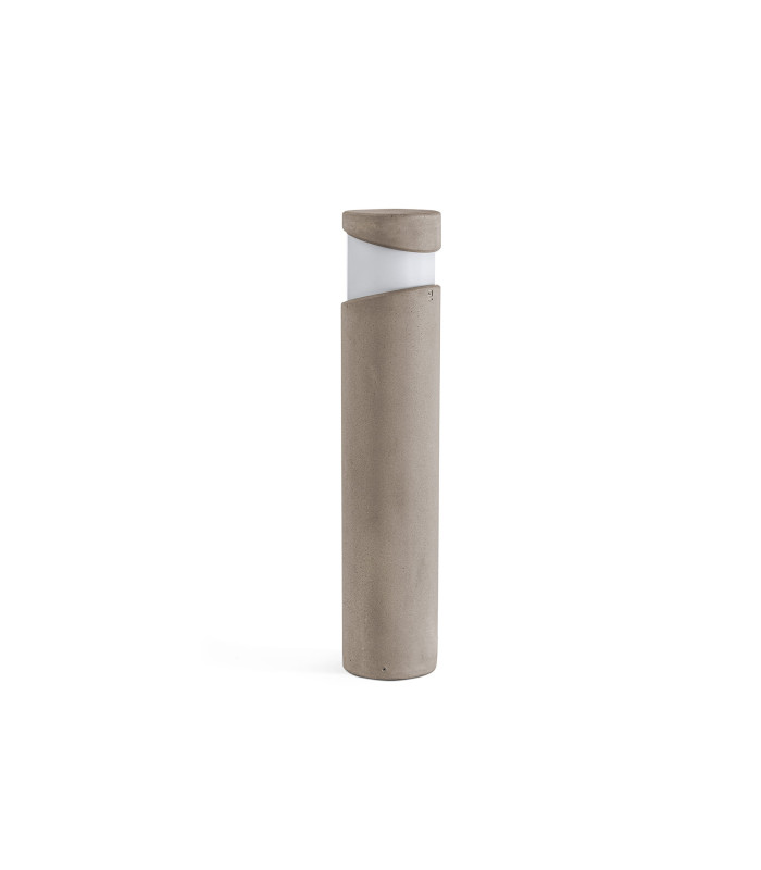 Block Outdoor Bollard Sand E27 IP65