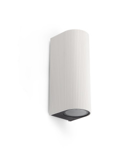 Estela Outdoor Up Down Wall Lamp White GU10 IP65