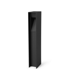Til LED Outdoor Bollard Black IP65 2700K No Driver