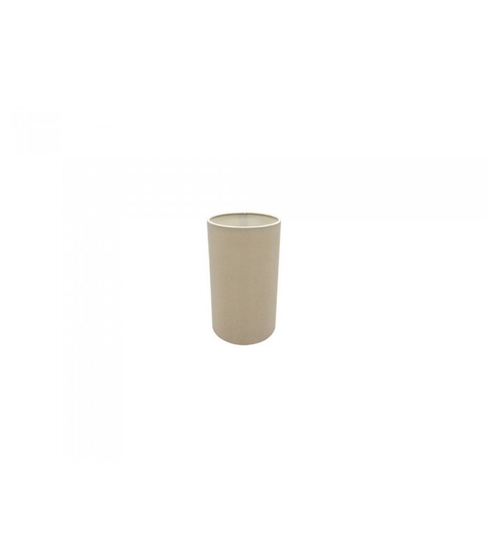 Round Cylinder, 120 x 200mm Dual Faux Silk Fabric Shade, Nude Beige, Moonlight - 1