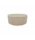 Round Cylinder, 450 x 150mm Dual Faux Silk Fabric Shade, Nude Beige, Moonlight - 1