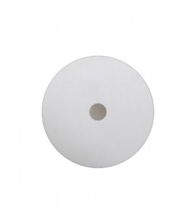 400mm Frosted Acrylic Diffuser with Satin Nickel Centre Detail - 1