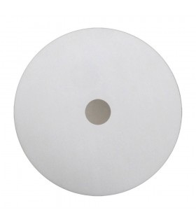 600mm Frosted Acrylic Diffuser with Satin Nickel Centre Detail - 1