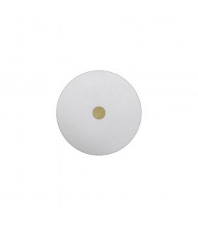 300mm Frosted Acrylic Diffuser with Antique Brass Centre Detail - 1