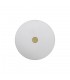 400mm Frosted Acrylic Diffuser with Antique Brass Centre Detail - 1