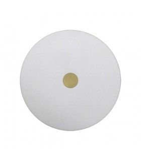 500mm Frosted Acrylic Diffuser with Antique Brass Centre Detail - 1