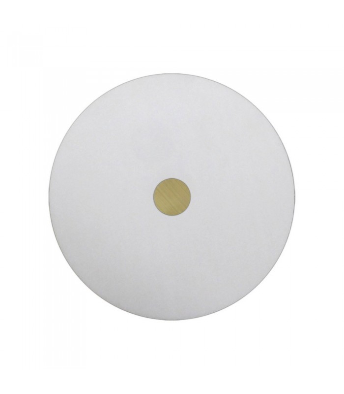500mm Frosted Acrylic Diffuser with Antique Brass Centre Detail - 1