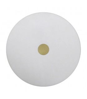600mm Frosted Acrylic Diffuser with Antique Brass Centre Detail - 1