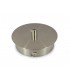 Ceiling Box Satin Nickel, c, w Cable Grip, Earth Wire & 3 Pole Terminal Block - 1