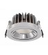 LED Recessed Tiltable Downlight, Chrome, 60 deg. Beam Angle, 950lm, 5000K, IP44, DRIVER NOT INCLUDED - 1