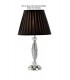 Crystal Table Lamp (SHADE SOLD SEPARATELY) 1 Light Silver - 1