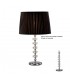 Crystal Table Lamp (SHADE SOLD SEPARATELY) 1 Light Silver - 1