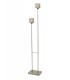Floor Lamp 2 Light Satin Nickel, Crystal - 1