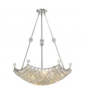 Ceiling Pendant Grand 12 Light Polished Chrome, Crystal - 1
