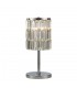 Crystal Curtain Table Lamp 3 Light Polished Chrome - 1