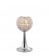 Table Lamp 2 Light Polished Chrome, Crystal - 1