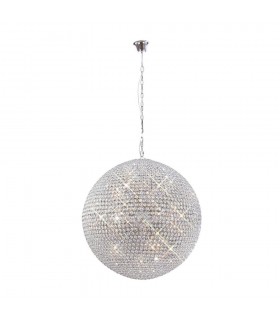 Ceiling Pendant 18 Light Polished Chrome, Crystal - 1