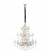 Ceiling Pendant Chandelier 3 Tier 22 Light French Gold, Crystal (Item Requires Assembly) - 1