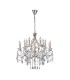 Chandelier 15 Light Polished Chrome, Crystal - 1
