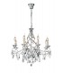 Ceiling Pendant Chandelier 8 Light Polished Chrome, Crystal - 1
