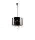 Ceiling Pendant with Chrome Shade 5 Light Polished Chrome, Crystal - 1