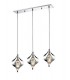 Ceiling Pendant Line 3 Light Polished Chrome, Crystal - 1