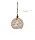 Globe Non-Electric SHADE ONLY French Gold, Crystal - 1
