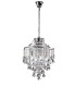 Ceiling Pendant 4 Light Polished Chrome, Crystal - 1