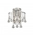 Wall Lamp Switched 2 Light Polished Chrome, Crystal - 1