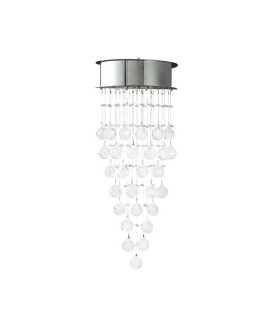 Wall Lamp 2 Light Polished Chrome, Crystal - 1