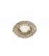 Cluster Recessed Downlight Round RIM ONLY Clear, Requires 100035310 To Complete The Item - 1