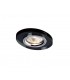 Recessed Downlight Oval RIM ONLY Black, Requires 100035310 To Complete The Item - 1
