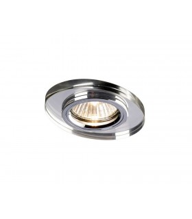 Recessed Downlight Oval RIM ONLY Clear, Requires 100035310 To Complete The Item - 1