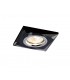 Recessed Downlight Chamfered Square RIM ONLY Black, Requires 100035310 To Complete The Item - 1