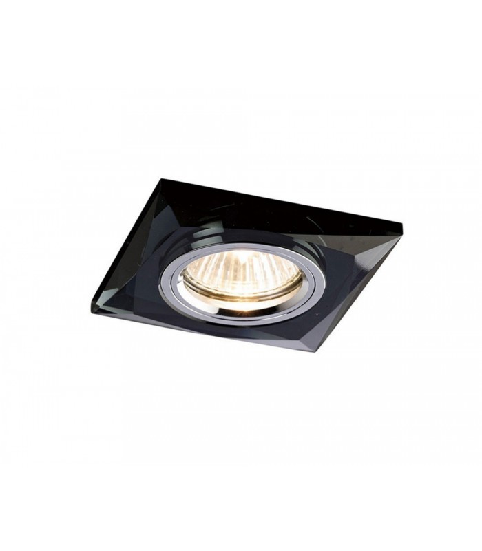 Recessed Downlight Chamfered Square RIM ONLY Black, Requires 100035310 To Complete The Item - 1