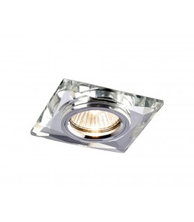 Recessed Downlight Chamfered Square RIM ONLY Clear, Requires 100035310 To Complete The Item - 1