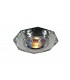 Recessed Downlight Hexagonal RIM ONLY Clear, Requires 100035310 To Complete The Item - 1