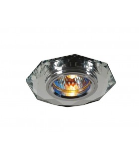 Recessed Downlight Hexagonal RIM ONLY Clear, Requires 100035310 To Complete The Item - 1