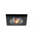 Recessed Downlight Shallow Square RIM ONLY Black, Requires 100035310 To Complete The Item - 1