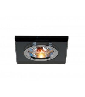 Recessed Downlight Shallow Square RIM ONLY Black, Requires 100035310 To Complete The Item - 1