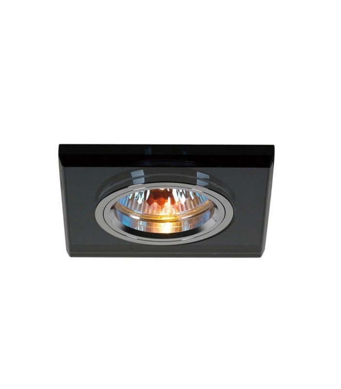 Recessed Downlight Shallow Square RIM ONLY Black, Requires 100035310 To Complete The Item - 1