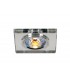 Recessed Downlight Shallow Square RIM ONLY Clear, Requires 100035310 To Complete The Item - 1