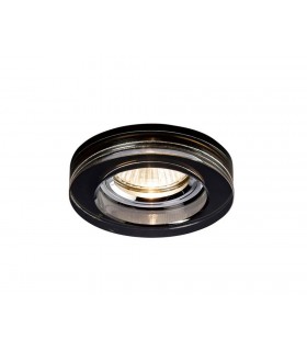 Recessed Downlight Deep Round RIM ONLY Black, Requires 100035310 To Complete The Item - 1