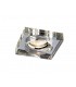 Recessed Downlight Deep Square RIM ONLY Clear, Requires 100035310 To Complete The Item - 1