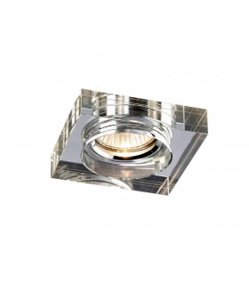 Recessed Downlight Deep Square RIM ONLY Clear, Requires 100035310 To Complete The Item - 1