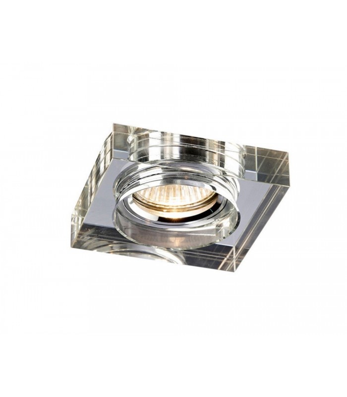 Recessed Downlight Deep Square RIM ONLY Clear, Requires 100035310 To Complete The Item - 1